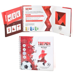 Игры головоломка магнитная Танграм Футбол 02863