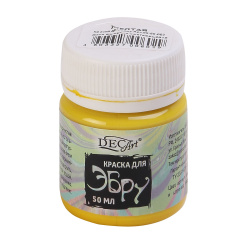 Краска для эбру DecArt 50мл 65-50-002 желтая