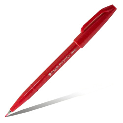 Фломастер-кисть Brush Sign Pen SES15C-B красн