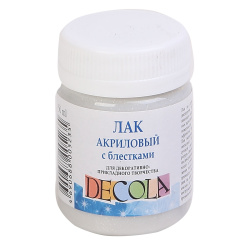 Лак акрил с блестками Decola 50мл 5828958