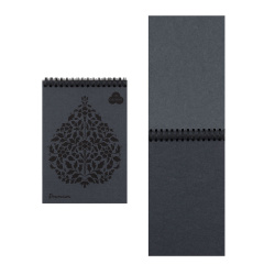 Блокнот для пастели А5 (140*200) 30л 160г/м2 Premium Graphite БРr/GH дв спир серый