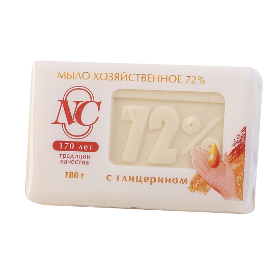 Мыло хозяйственное, антибактериальный эффект, 180 гр, полиэтиленовая ...