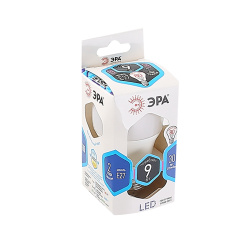 Лампа светодиодная ЭРА LED smd Р45-9w-840-E27