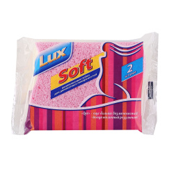 Губки для посуды Целлюлозные LUX 2 штуки SOFT (А) 438781